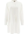 Woolrich Linen And Cotton Oversize Shirt In White