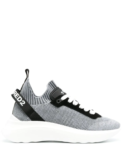 Dsquared2 Lace-up Low Top Sneakers "speedster" In Grey | ModeSens