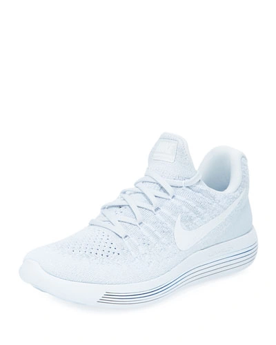 Nike Lunarepic Low Flyknit 2 Sneakers, White