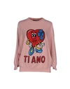 Love Moschino Sweaters In Pink