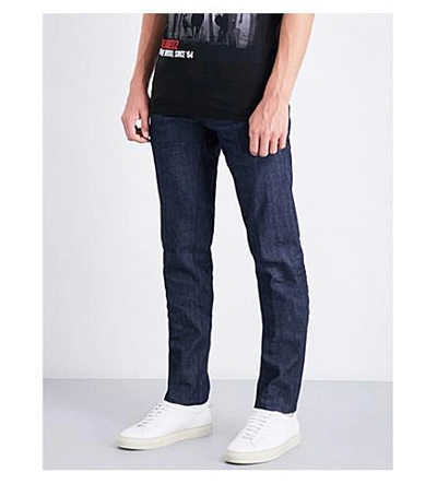Dsquared2 Faded Slim-fit Skinny Jeans In Blue