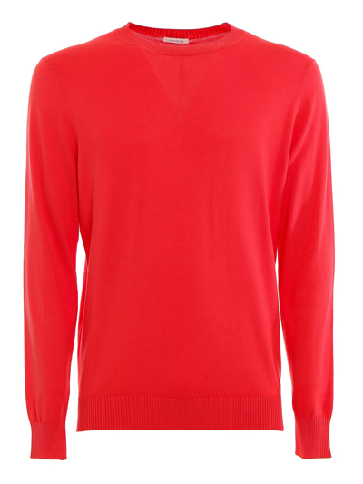 Malo Roundneck Uxa132. F3l27 E3053 Ciliega In Red