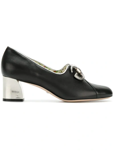 Gucci Gg Mid-heel Pumps In Black