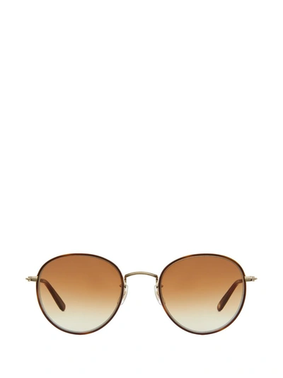 Garrett Leight Paloma Sun Marigold-brushed Gold Unisex Sunglasses