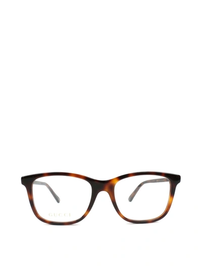 Gucci Gg0018o Havana Male Eyeglasses