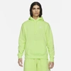 Nike Sportswear Club Fleece Pullover Hoodie In Light Liquid Lime/white