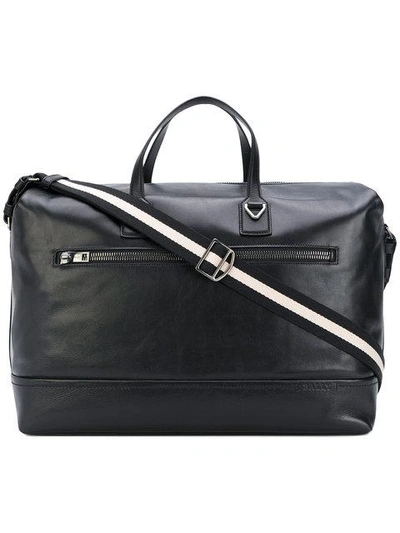 Bally Striped Handle Holdall