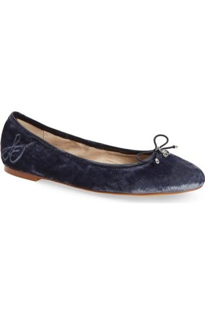 Sam Edelman 'felicia' Flat In Sterling Blue