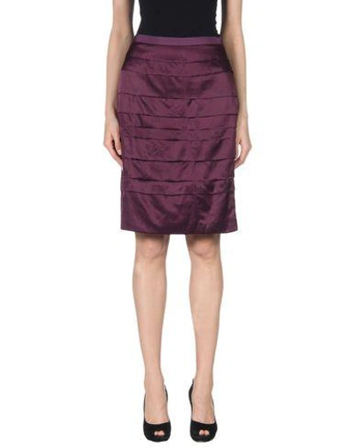 Ports 1961 Knee Length Skirt In Purple