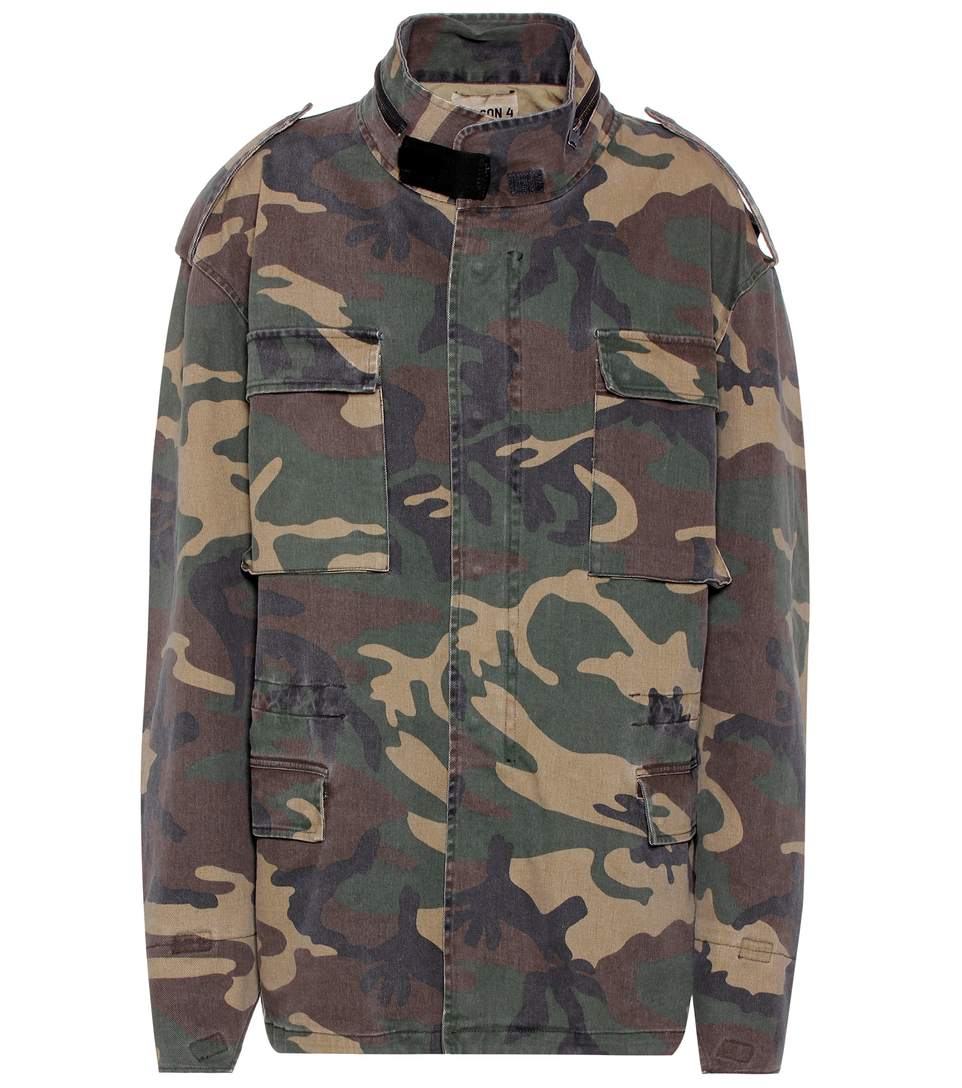 Yeezy Camouflage-printed Jacket (season 4) In Cpe38 | ModeSens