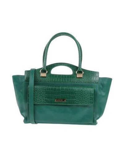 Alberta Ferretti Handbag In Emerald Green