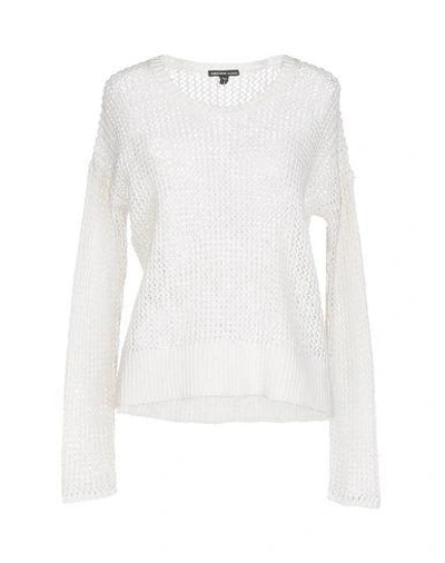 James Perse Sweaters In White