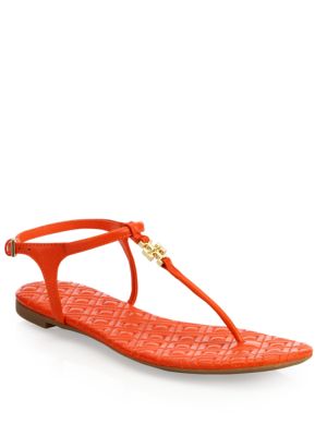 poppy red tory burch sandals