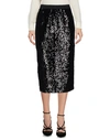 Pinko Midi Skirts In Black