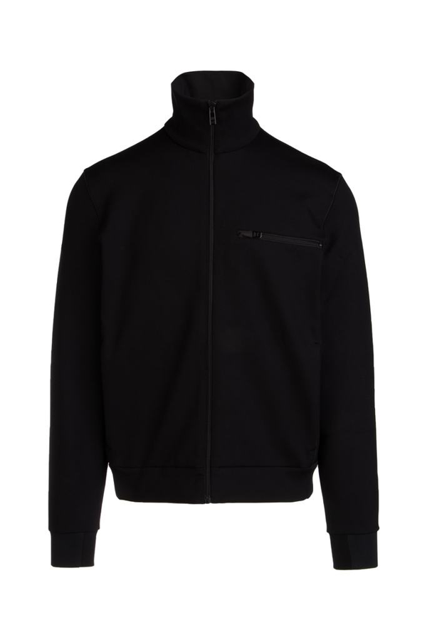 Prada Technical Zipped Jacket In Black | ModeSens