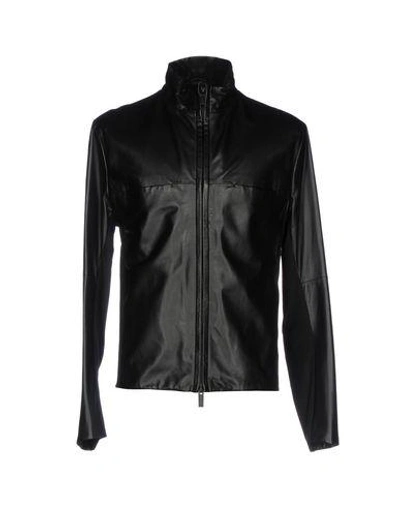 Emporio Armani Jackets In Black