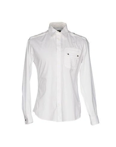 Just Cavalli Shirts In Ivory