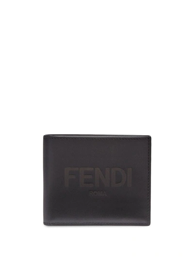 Fendi Men's Black Leather Wallet