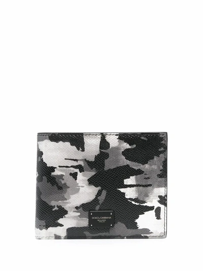 Dolce E Gabbana Men's Grey Leather Wallet