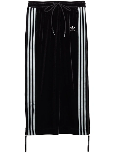 Adidas 3 stripe outlet midi skirt