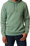 Threads 4 Thought Mineral Wash Fleece Hoodie In Army