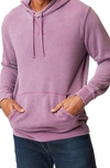 Threads 4 Thought Mineral Wash Fleece Hoodie In Eggplant