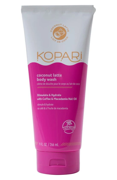 Kopari Coconut Latte Body Wash, 9 oz In Pink