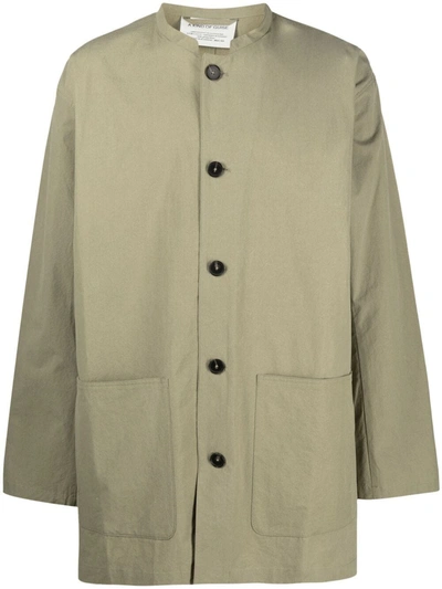 A Kind Of Guise Atelier Lightweight Cotton Coat In Green