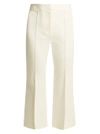 Tibi Jane Slim-leg Cropped Trousers In White