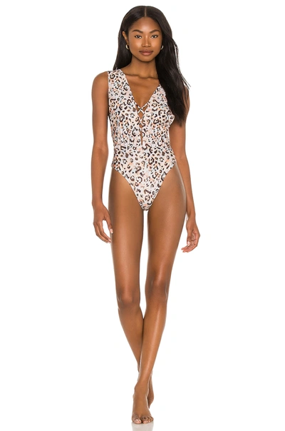 Agua Bendita Becca Pavana One Piece In Multicolor