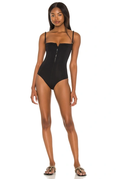 Agua Bendita Kiara Shade One Piece In Black