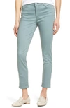 Wit & Wisdom 'ab'solution High Waist Ankle Skinny Pants In Dusty Slate