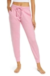 Alternative Interlock Joggers In Heather Dogwood Pink