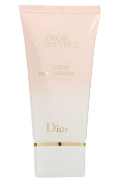 Dior Prestige La Creme Mains De Rose Hand Cream 1.7 Oz. In No Color