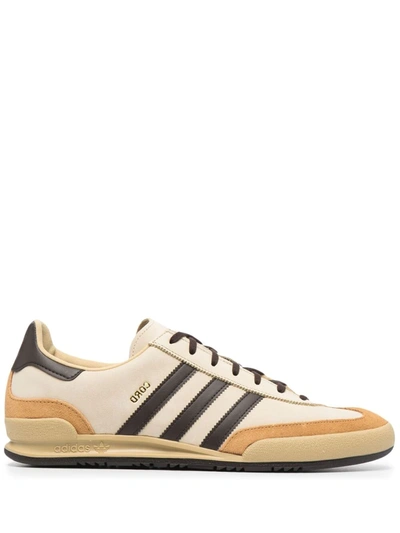 Adidas Originals Cord Reverse Leather Sneakers In Neutrals