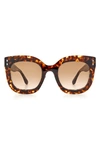Isabel Marant 52mm Gradient Cat Eye Sunglasses In Brown