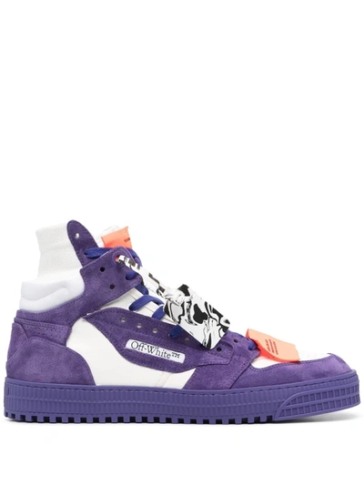 Off-white Off White 3.0 Off Court Calf Leather In Purple