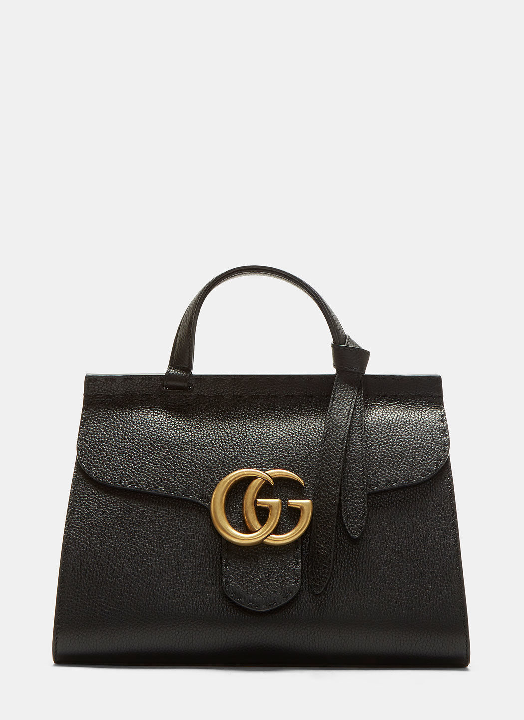 Gucci Gg Marmont Medium Handbag In Black | ModeSens