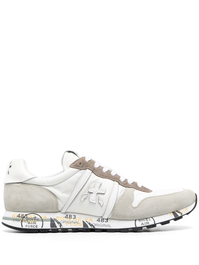 Premiata Eric Low-top Lace-up Trainers In White