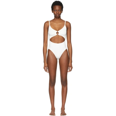 Solid & Striped Sold & Striped The Bailey One Piece Swimsuit In White