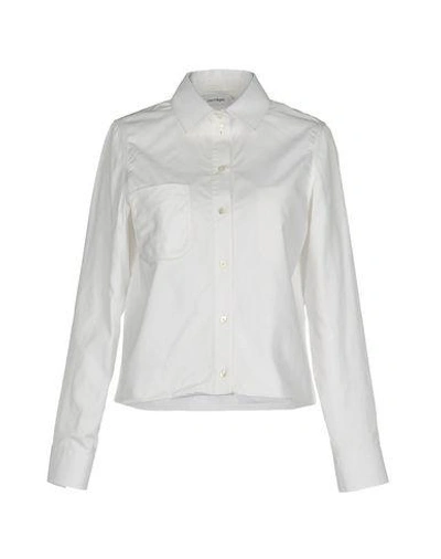 Courrges Shirts In White