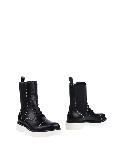 Dolce & Gabbana Ankle Boot In Black