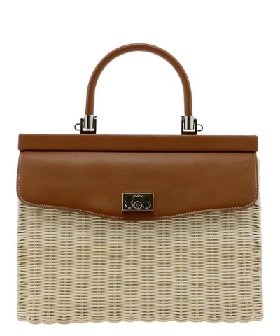Rodo "paris Willow" Handbag In Leather