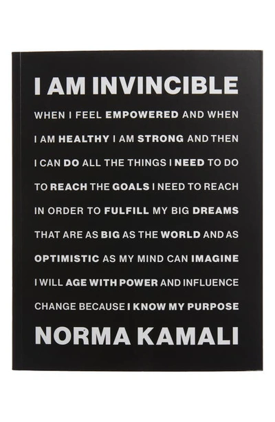 Abrams I Am Invincible By Norma Kamali Paperback Book In Black