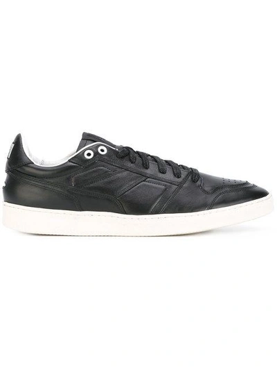 Ami Alexandre Mattiussi Black Leather Sneakers