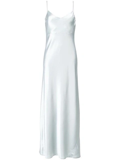 Galvan Silk Evening Dress