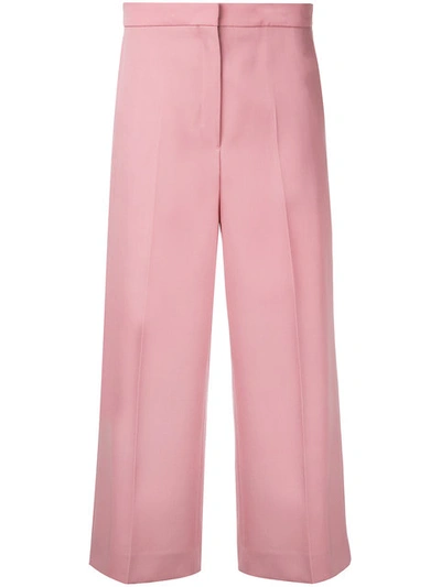 Rochas Cropped Pants - Pink