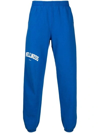 Sporty And Rich Sporty & Rich Wellness Sweatpants In Blue