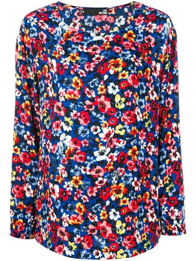 Love Moschino Floral Blouse