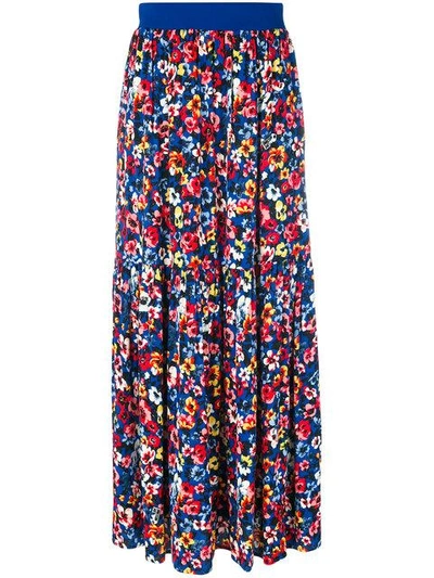 Love Moschino Floral Long Skirt